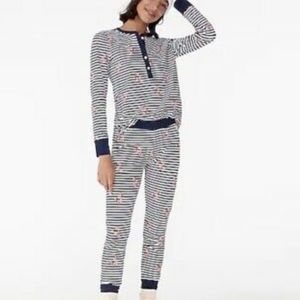 J.Crew CANDY CANE PAJAMA SET SMALL